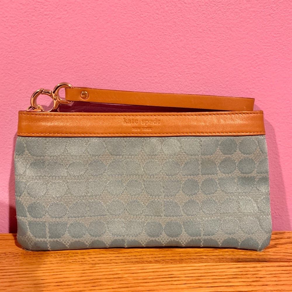 kate spade Blue Wristlet